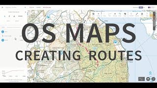 OS Maps  Route planning [upl. by Aisul969]