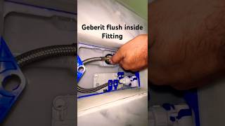 How to change Geberit flush valve of a wallhung Wc [upl. by Aihsenrad]