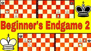 Beginners Chess Endgame 2  Basic mating patterns 43 [upl. by Yeldah309]