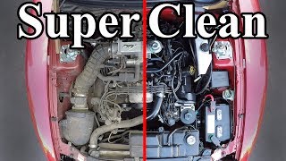 How to SUPER CLEAN your Engine Bay [upl. by Cressler]