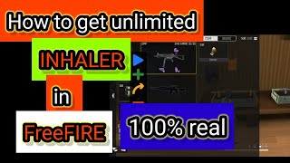 How to get unlimited inhaler in FreeFire freefire HeadShotFFOfficial [upl. by Norword]