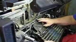 Linotype Machine [upl. by Reg93]