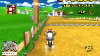 MKWii TAS Moo Moo Meadows  113739 by TASPlasma and Zak [upl. by Yessak]