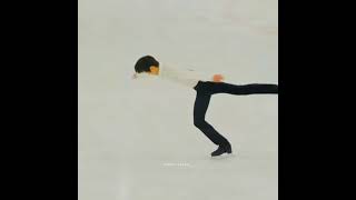 sunghoon ice skating edit enhypen sunghoon kpop skz blackpink keşfet shorts edit [upl. by Anelra980]