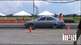 Kevin Khan Cressida 2JZ 13 35 NEW PERSONAL RECORD  TTUNDRA Drag [upl. by Tareyn836]