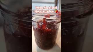 Organic Strawberry Jam with Monkfruit as sweetener [upl. by Haduhey35]