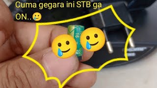 STB tv digital ga bisa ON coba Perbaiki yuk👍 [upl. by Asemaj605]