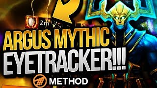 WORLD 1 GUILD EYE TRACKER ARGUS MYTHIC KILL  Antorus Guardian Druid POV  Method Sco [upl. by Juditha673]