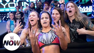 Jessamyn Duke and Marina Shafir report to the WWE Performance Center WWE Now May 7 2018 [upl. by Adnuahsor464]