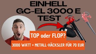 Einhell GCEL 3000 E Test Erfahrungen Review [upl. by Akinimod]