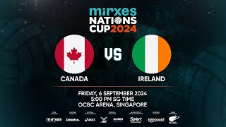 Mirxes Nations Cup 2024 Day 5 Canada vs Ireland [upl. by Oly689]