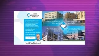 Penn Highlands Elk  My eHealth Patient Portal Video [upl. by Nortad96]