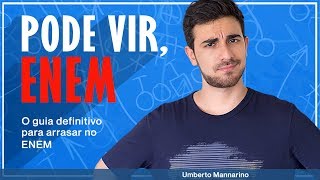 PODE VIR ENEM O guia definitivo para arrasar no ENEM 2019  Umberto Mannarino [upl. by Derina]