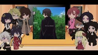 bsd ada  pm react to dazai’s past and soukoku partnership  part 1 [upl. by Otcefrep]