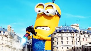 Giant Minion Saves The World Scene  MINIONS 2015 Movie CLIP HD [upl. by Beitch687]