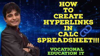 How to create Hyperlinks in Calc Spreadsheet [upl. by Bronny894]