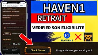 HAVEN1 VÉRIFIER SON ÉLIGIBILITÉ POUR LE RETRAIT [upl. by Ahsircal]