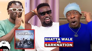 Sarkodie chop stray bullet as Shatta Wale blasts SarkNation over his Jay Bahd Verse [upl. by Anitsrhc181]