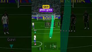 ✨quotGAVI Free Kickquot😎 in efootball 2025 shorts efootball pes football gavi REVOLUSICHANNEL [upl. by Ytisahcal799]