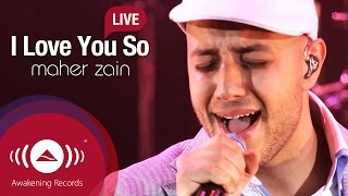 Maher Zain  I Love You So  Awakening Live At The London Apollo [upl. by Ahsienor]