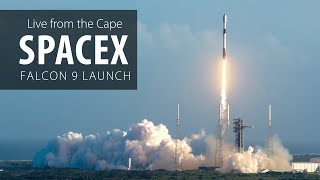 Watch live SpaceX Falcon 9 rocket launches 23 Starlink satellites from Cape Canaveral [upl. by Atirahs]