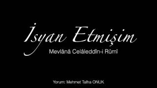 İSYAN ETMİŞİM  MEVLANA  ŞİİR [upl. by Uird779]