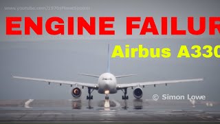 Airbus A330 turbine blade fails with explosive force during takeoff roll [upl. by Orferd682]