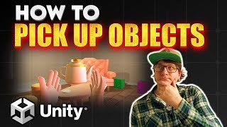 HOW TO PICK UP OBJECTS IN UNITY  BITE SIZE GAME DEV TUTORIAL [upl. by Imailiv]