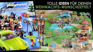 Playmobil ® Tolle Ideen für deinen WeihnachtsWunschzettel 2023  Prospekt durchblättern [upl. by Skcirdnek]