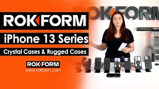 ROKFORM  New iPhone 13 Series Crystal Cases amp Rugged Cases [upl. by Skricki]