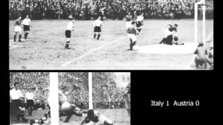 Italia  Austria 10  Mondiali Italia 1934  semifinale [upl. by Akenn]