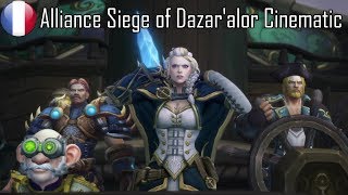 Alliance Siege of Dazaralor Cinematic Français [upl. by Ferd]