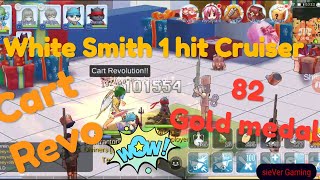 WhiteSmith Cart Revo build 1 Hit Cruiser  Ragnarok M Eternal Love [upl. by Wolk]