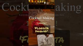 Floridita Daiquiri 1minute Cocktail Making [upl. by Siana]