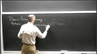 Lecture 01  Introduction to 21 dimensional ChernSimons Theory Gregory Moore TASI 2019 [upl. by Senior]