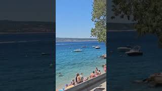 Crikvenica Kroatien Kvarner Bucht Crikvenica Croatia Beach 4k walking tour [upl. by Akilaz]