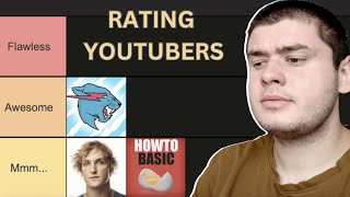 Rating Every YouTuber [upl. by Durware]