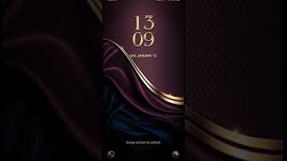 Samsung Galaxy ThemesAmethyst Silk Animated Lockscreen [upl. by Merth451]