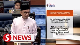 Budget 2024 Up to 15 discount for PTPTN repayments [upl. by Herb921]