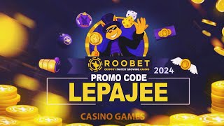 Roobet Promo Code review Use promo code quotLEPAJEEquot for free upto 15000 Monthly Rewards [upl. by Ardnazil]