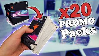 Whats inside 20 Prerelease Promo Packs Average  Value foundations [upl. by Elaen]