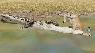 NEW Deathroll Crocodile Attacking amp More  Wild Savannah [upl. by Alake]