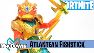 ATLANTEAN FISHSTICK 2021  Fortnite Action Figure Review [upl. by Aicaca546]