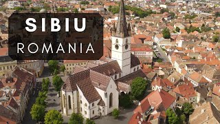 SIBIU ROMANIA 🇷🇴 Drone footage [upl. by Apps]