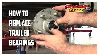 How to  Replace Trailer Wheel Bearings  Supercheap Auto [upl. by Colp922]