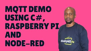 MQTT Demo Using C Raspberry Pi and NodeRed [upl. by Doralia]