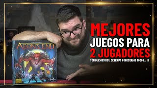 ¡TODOS ESTOS JUEGOS SÓN BRUTALES  TOP MEJORES JUEGOS DE MESA para 2 JUGADORES y PAREJAS [upl. by Yelyab]