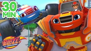 Blaze Makeover Machines Rescues amp Adventures  1 Hour Compilation  Blaze and the Monster Machines [upl. by Airbas]