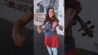 hallelujah violin cover in Jerusalem 🇮🇱♥️🌟 [upl. by Enrak910]