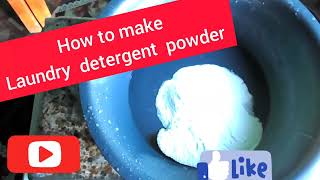 How to make laundry detergent powder❤🇪🇹india detergent howtomakedetergentpowder [upl. by Marys806]